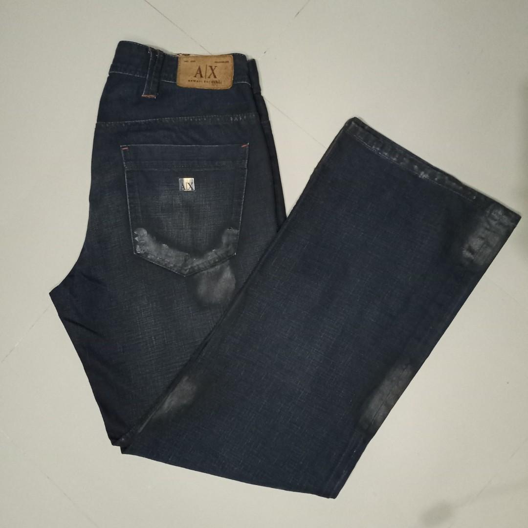Armani Exchange 3ZZP08ZNCHZ Pants Blue at Amazon Men's Clothing store