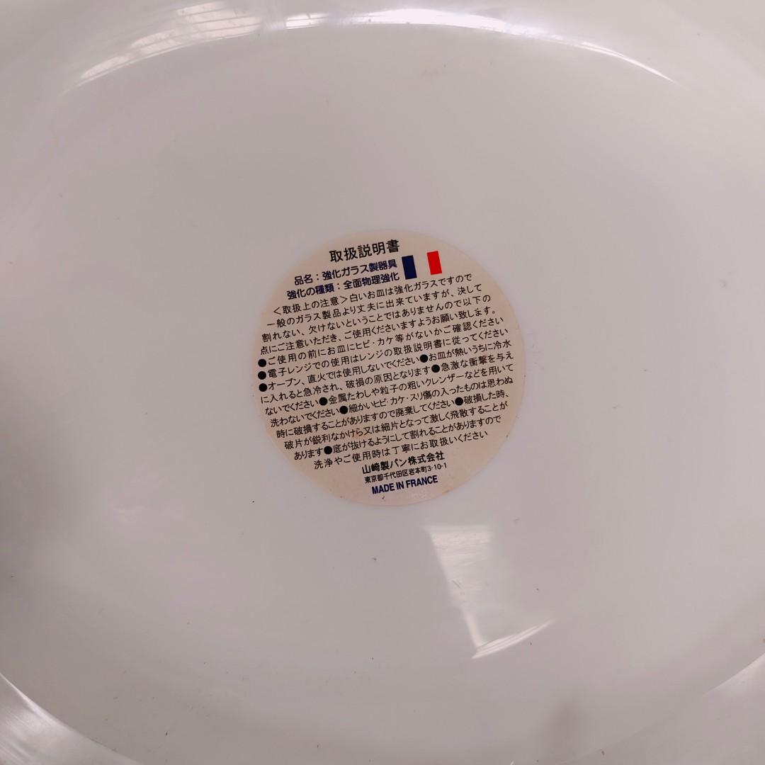 Authentic Arcopal France Dinner Plates made in France 6pcs bundle