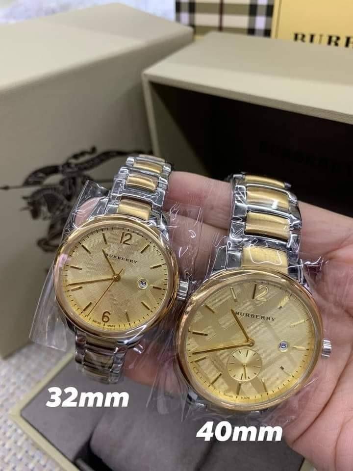 Burberry alimentant couple watches