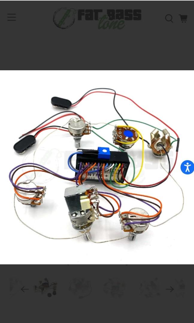 Bartolini Ntmb 3band preamp, Hobbies & Toys, Music & Media, Musical