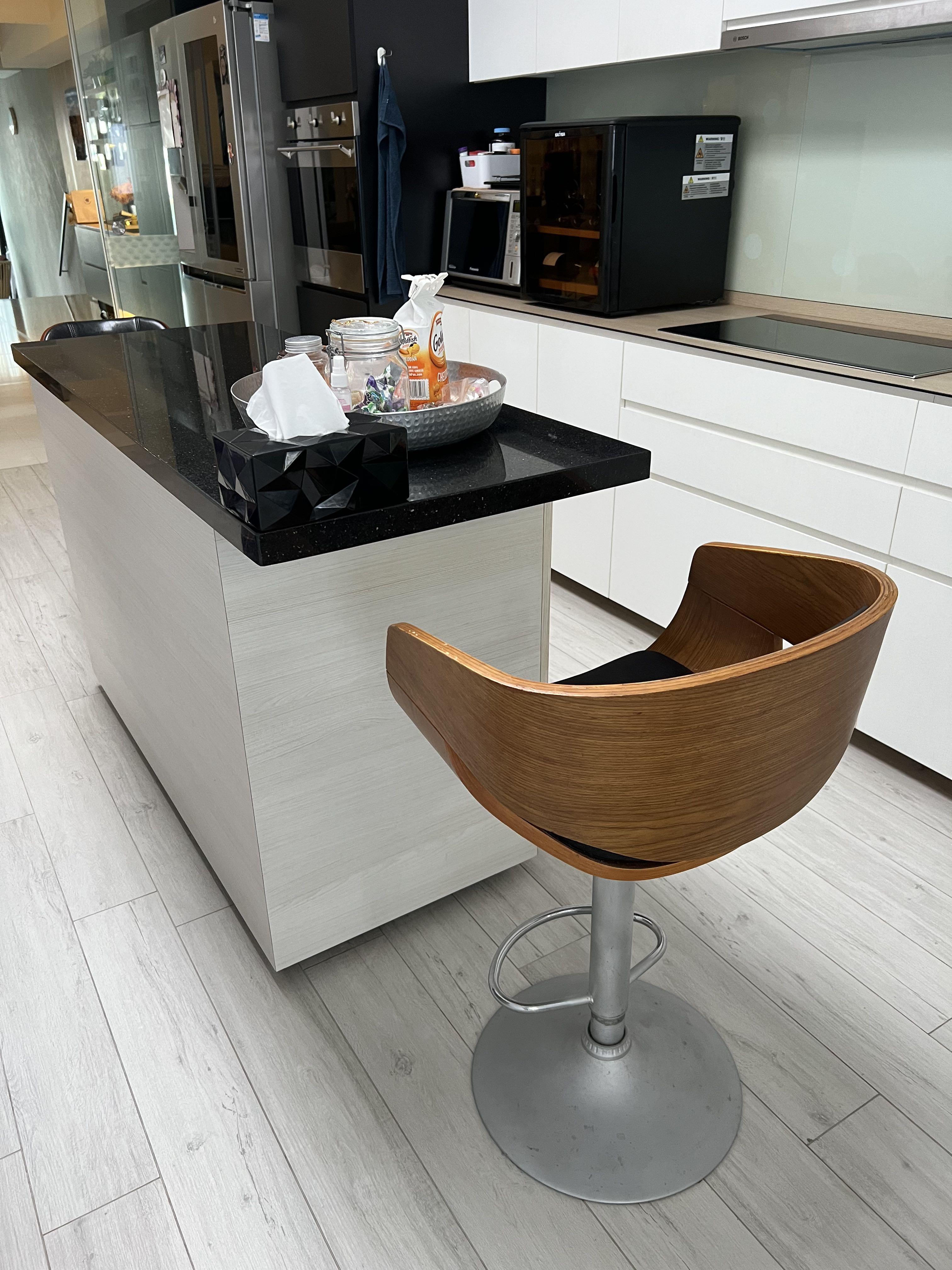 Beau Granite top Island table, Furniture & Home Living, Furniture