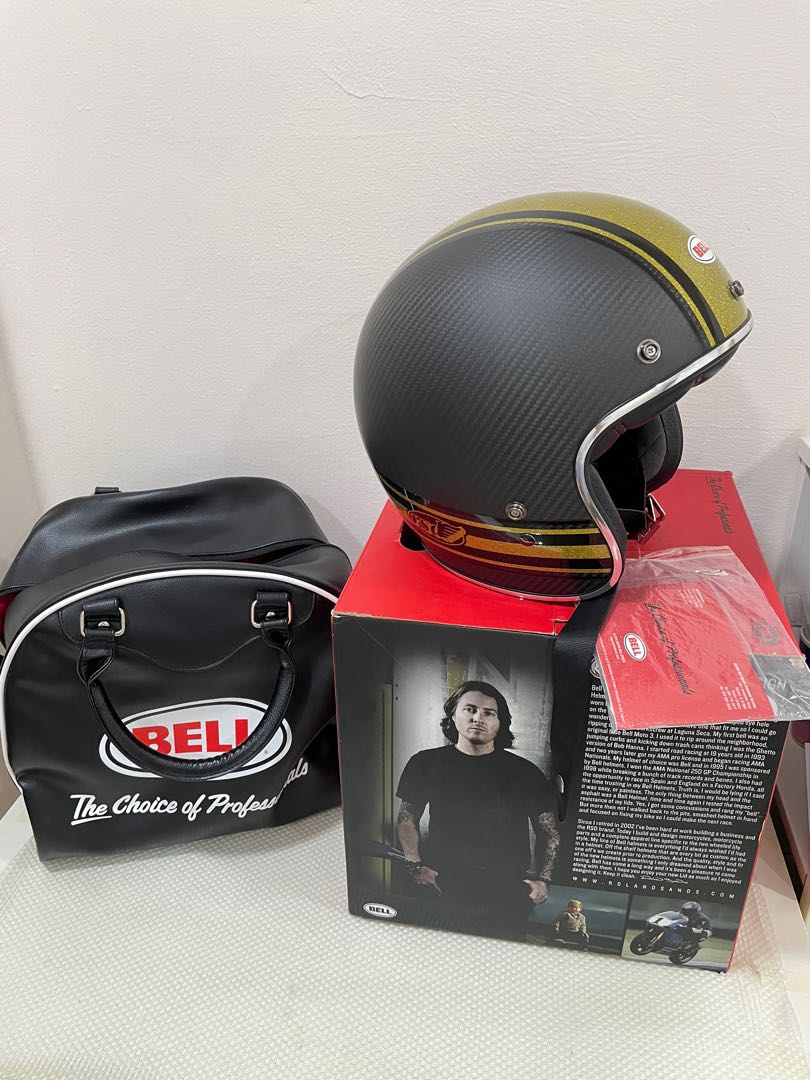 Bell Custom 500 RSD, Motorcycles, Motorcycle Accessories on Carousell