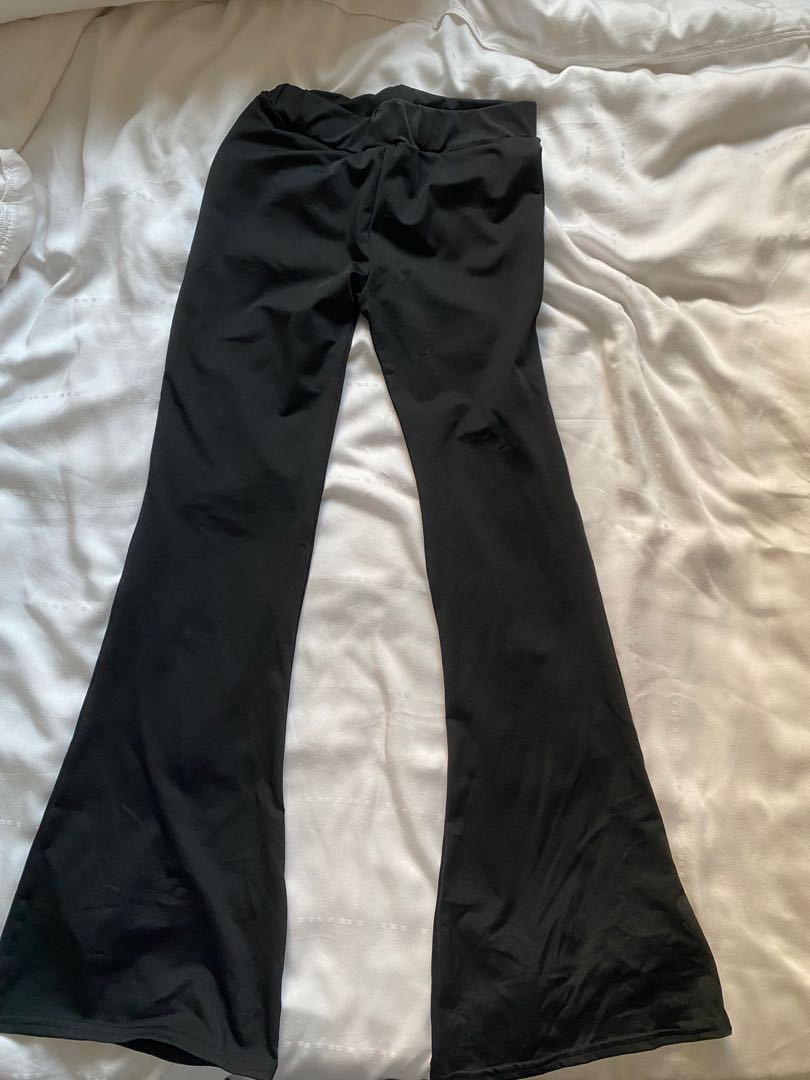 Social Tourist V-waist Flared Yoga Pants | kumarindustriesagro.com