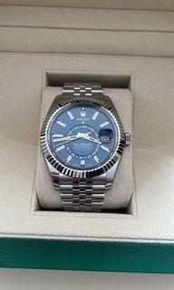 BNIB Rolex Sky Dweller (Blue Dial) Jubilee Bracelet - Ref:326934