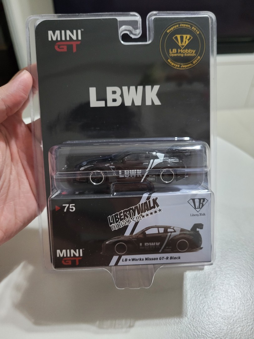 MINI GT 75 LB☆WORKS Nissan GT-R 2019 名古屋-