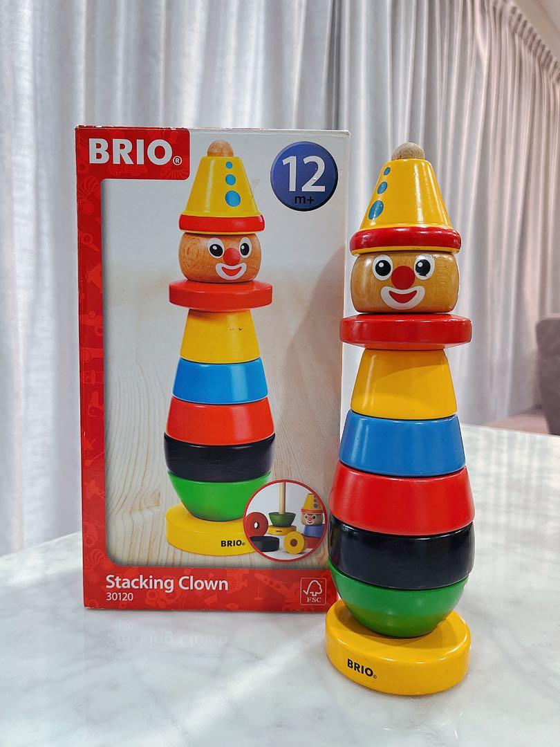 Brio stacking clown store