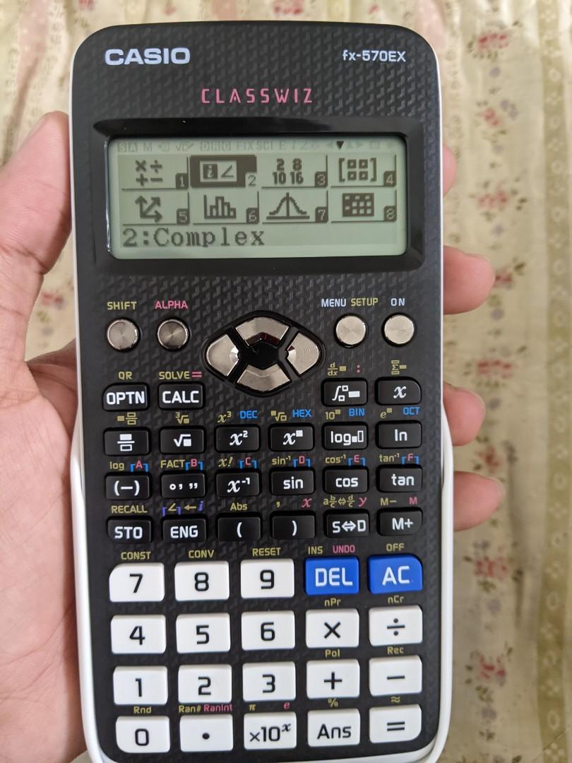 Calculator Casio fx 570ex Used like new suitable for engineering course