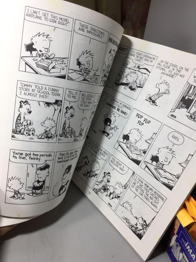 Calvin and Hobbes bu Bill Watterson 1993, Hobbies & Toys, Books ...
