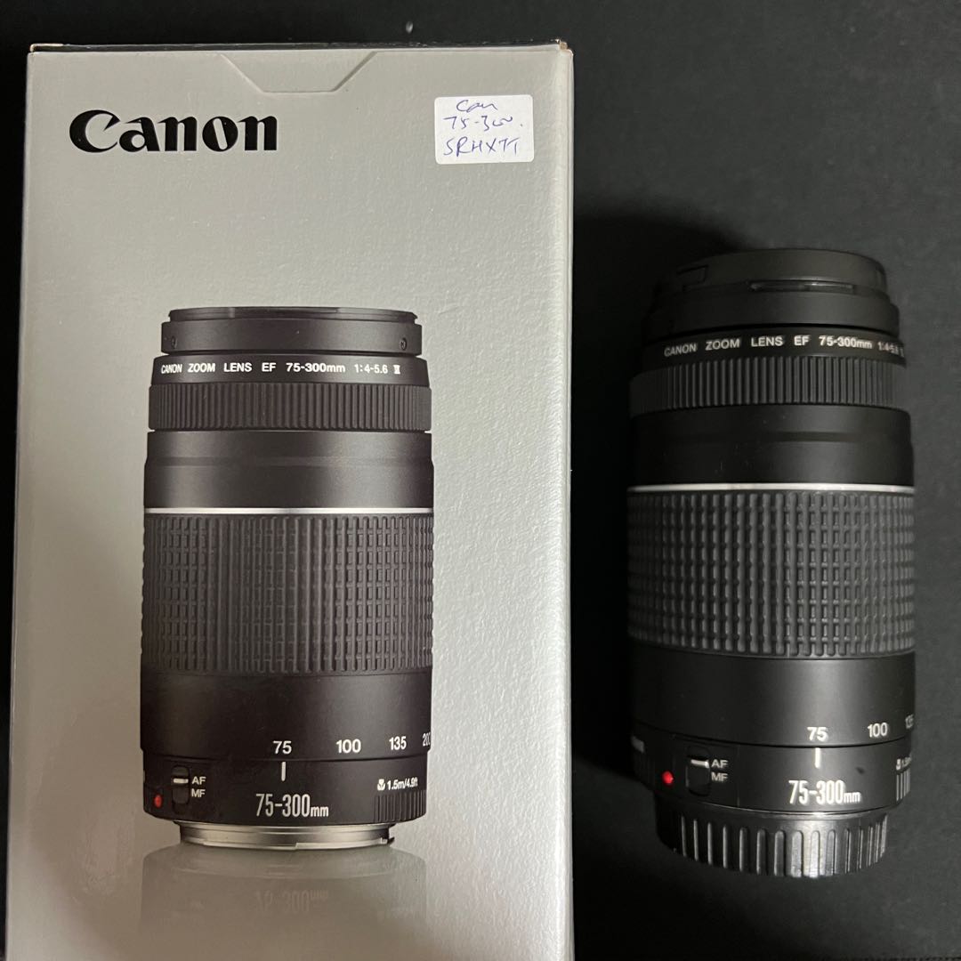 Canon Ef 75 300mm 4 5 6 Iii Photography Lens Kits On Carousell