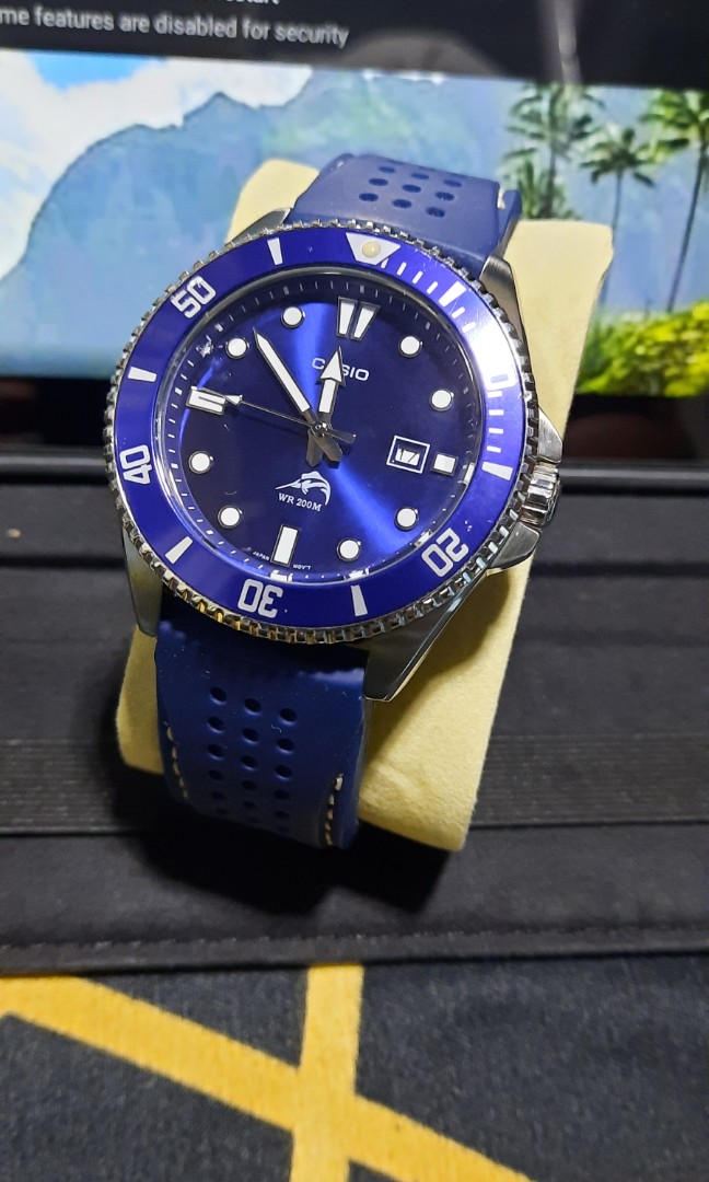 Casio duro deals marlin blue