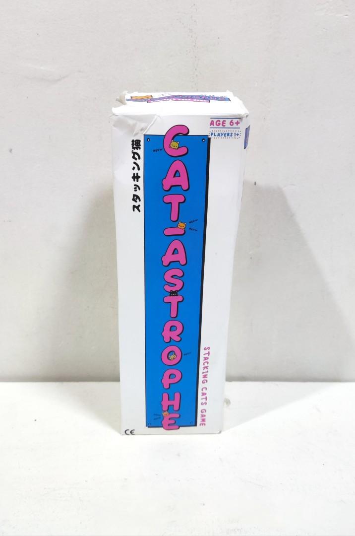 CatAstrophe Stacking Cats Game, Hobbies & Toys, Toys & Games on Carousell