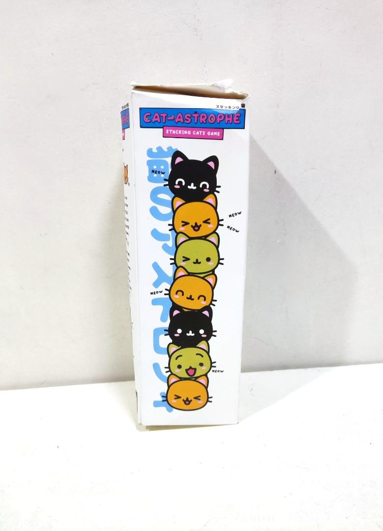 CatAstrophe Stacking Cats Game, Hobbies & Toys, Toys & Games on Carousell