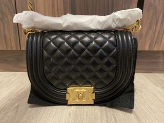 Chanel Boy Messenger Bag Small, Luxury, Bags & Wallets on Carousell