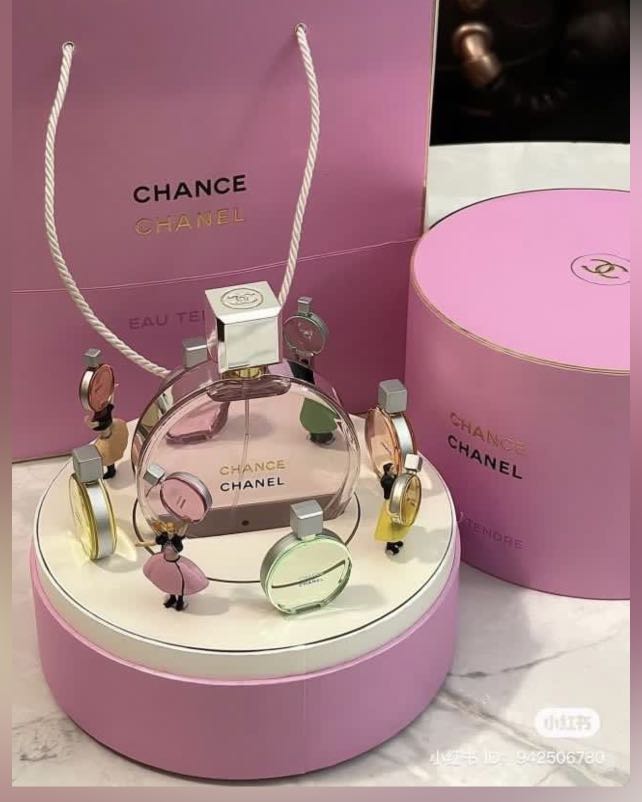 Chanel Chance Perfume With Special Edition Music Box, New GA001 