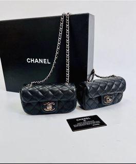 Chanel double mini classic flap