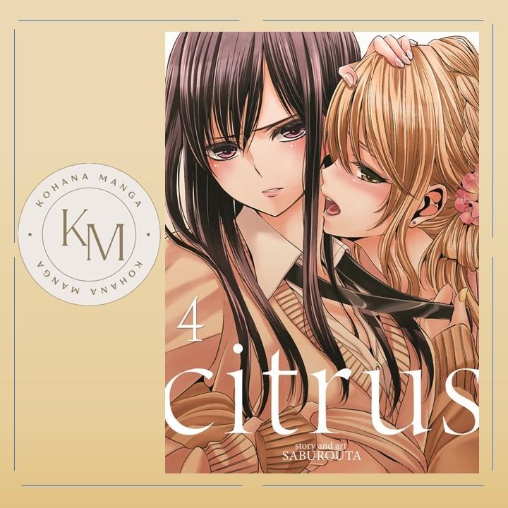Citrus Manga (English) Vol 4, Hobbies & Toys, Books & Magazines, Comics