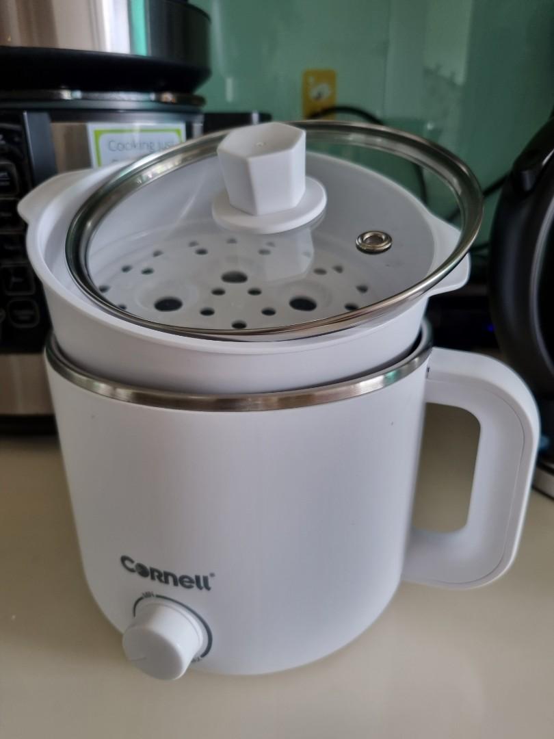 Cornell 1.5L Mini Multi Cooker with Steam Tray Personal Steamboat