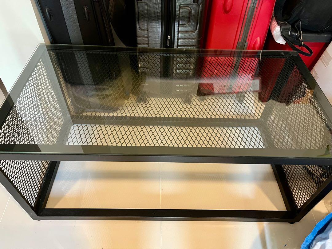 Expanded metal store furniture