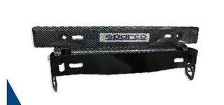 ELECTROVOX Glossy Carbon Plate Holder Sparco