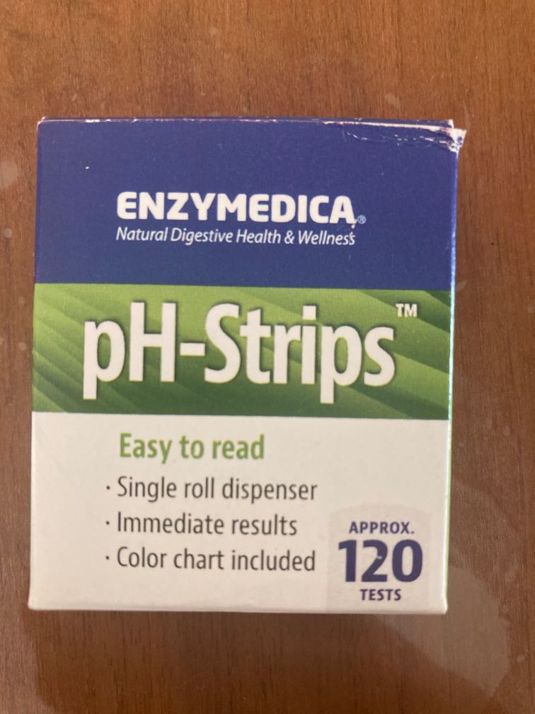 Enzymedica pH strip roll, Health & Nutrition, Medical Supplies & Tools