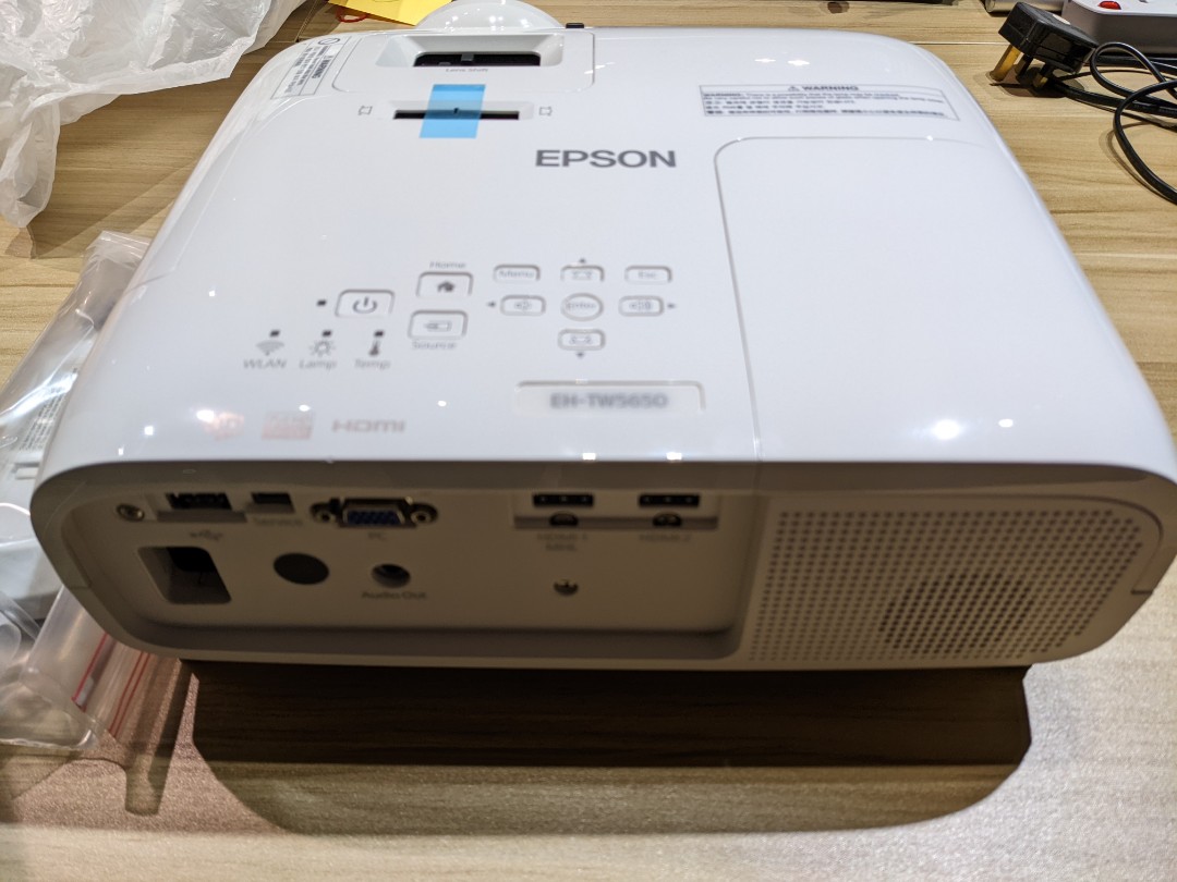 Epson Overhead Projector EHTW5650, TV & Home Appliances, Other Home