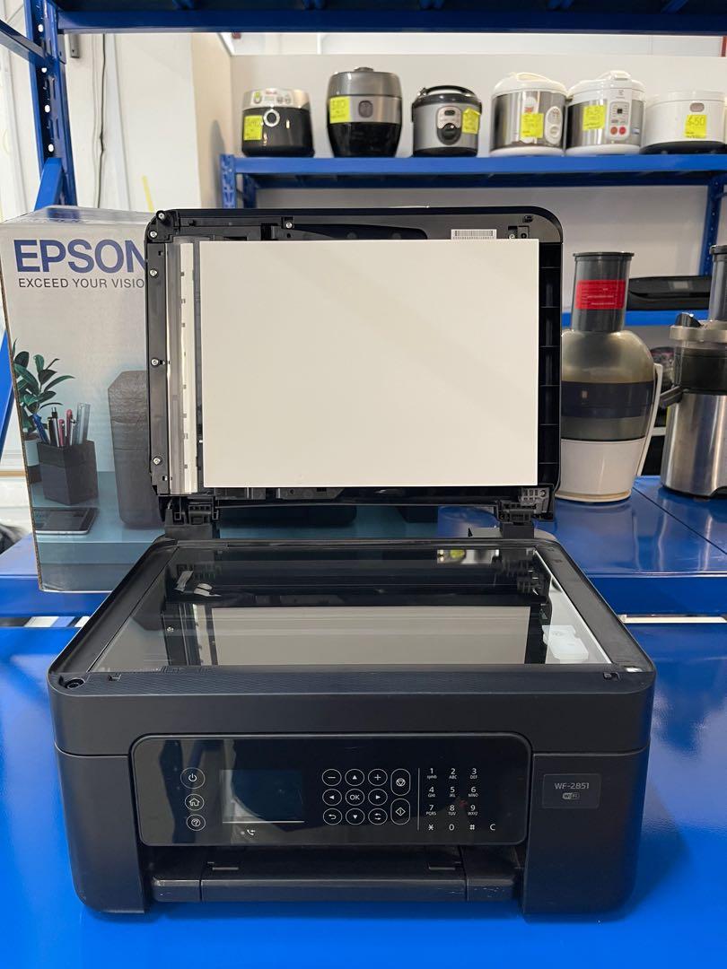 EPSON WF2851 WIFI DUPLEX ALLINONE INKJET PRINTER Condition 8/10 70