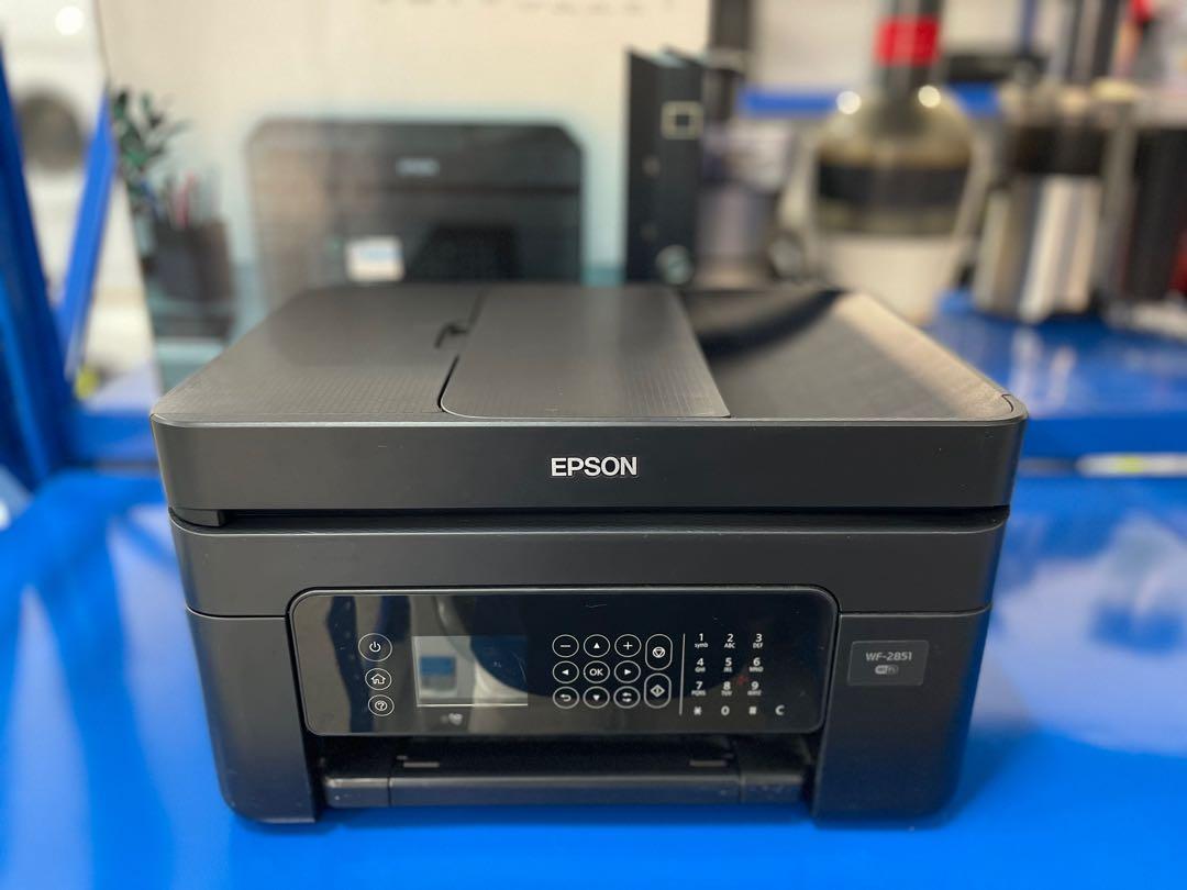 EPSON WF2851 WIFI DUPLEX ALLINONE INKJET PRINTER Condition 8/10 70