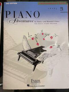 Faber  Piano Adventures Level 2A Performance Level 2A Lesson and Level 1 Performance