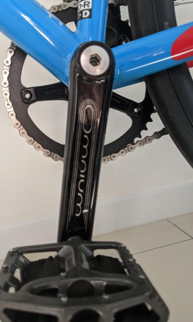 Fixed Gear Fixie Full Bike Engine 11 CritD Thomson Miche SRAM Omnium