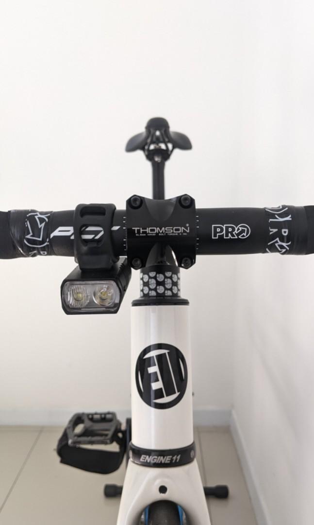 Fixed Gear Fixie Full Bike Engine 11 CritD Thomson Miche SRAM Omnium