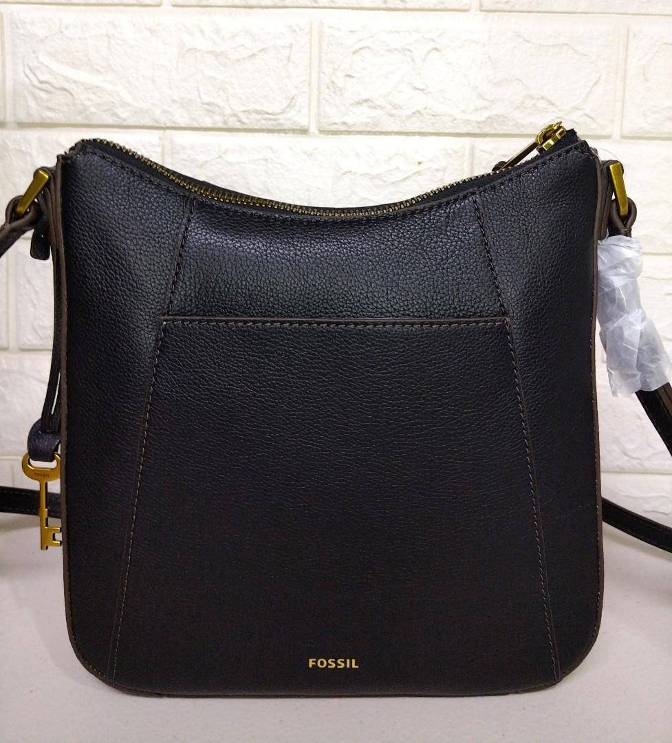 Fossil Talia Crossbody in Black, Women's Fashion, Bags & Wallets, Cross