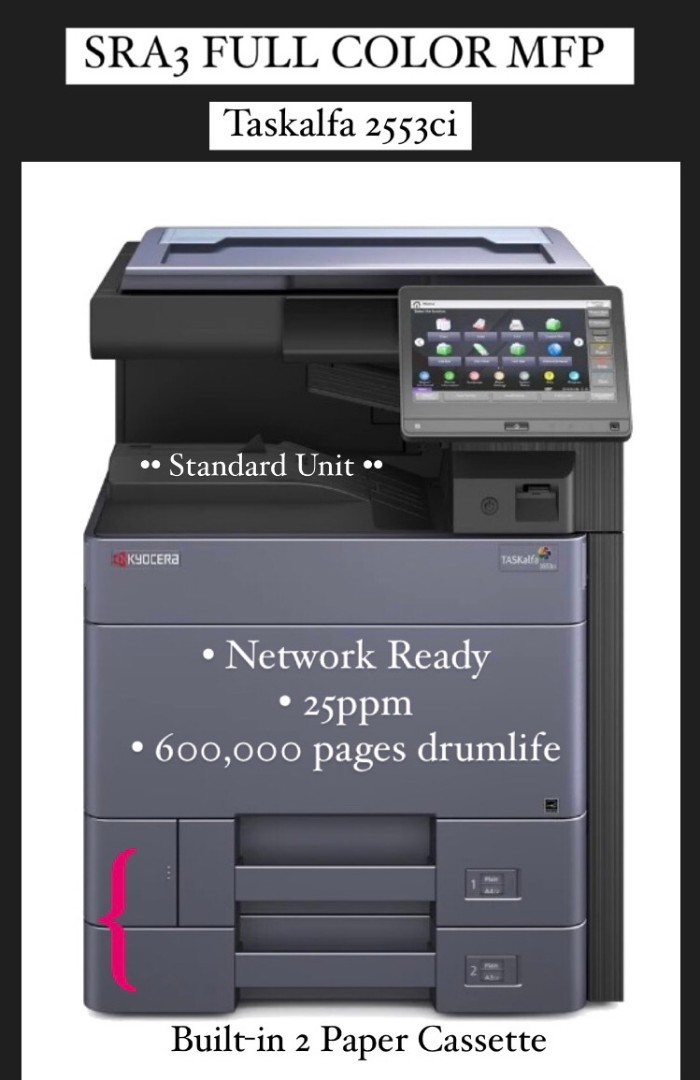 Color SRA3 laser printer xerox machine 