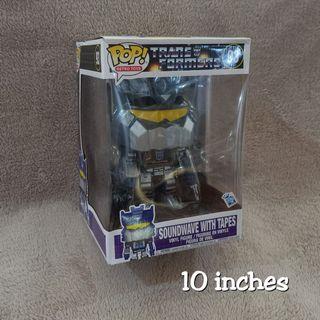 Funko POP! SOUNDWAVE WITH TAPES (10 inches)