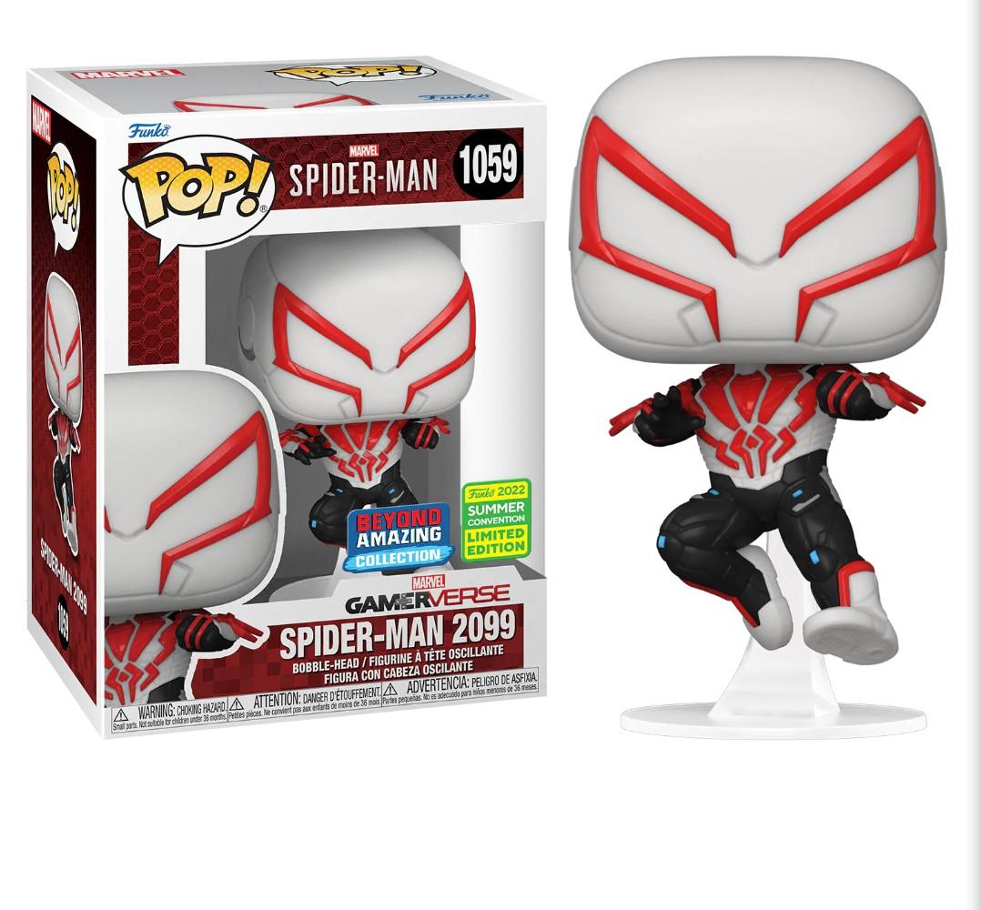 Funko Pop Spider Man Marvel GamerVerse Spider Man 2099 SDCC