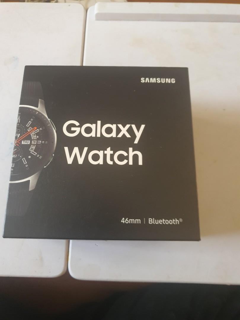 Galaxy watch samsung 46mm wifi Gps full set 149 firm price