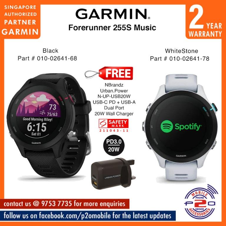 Garmin Forerunner 255S Music 41mm Smartwatch Mobile Phones