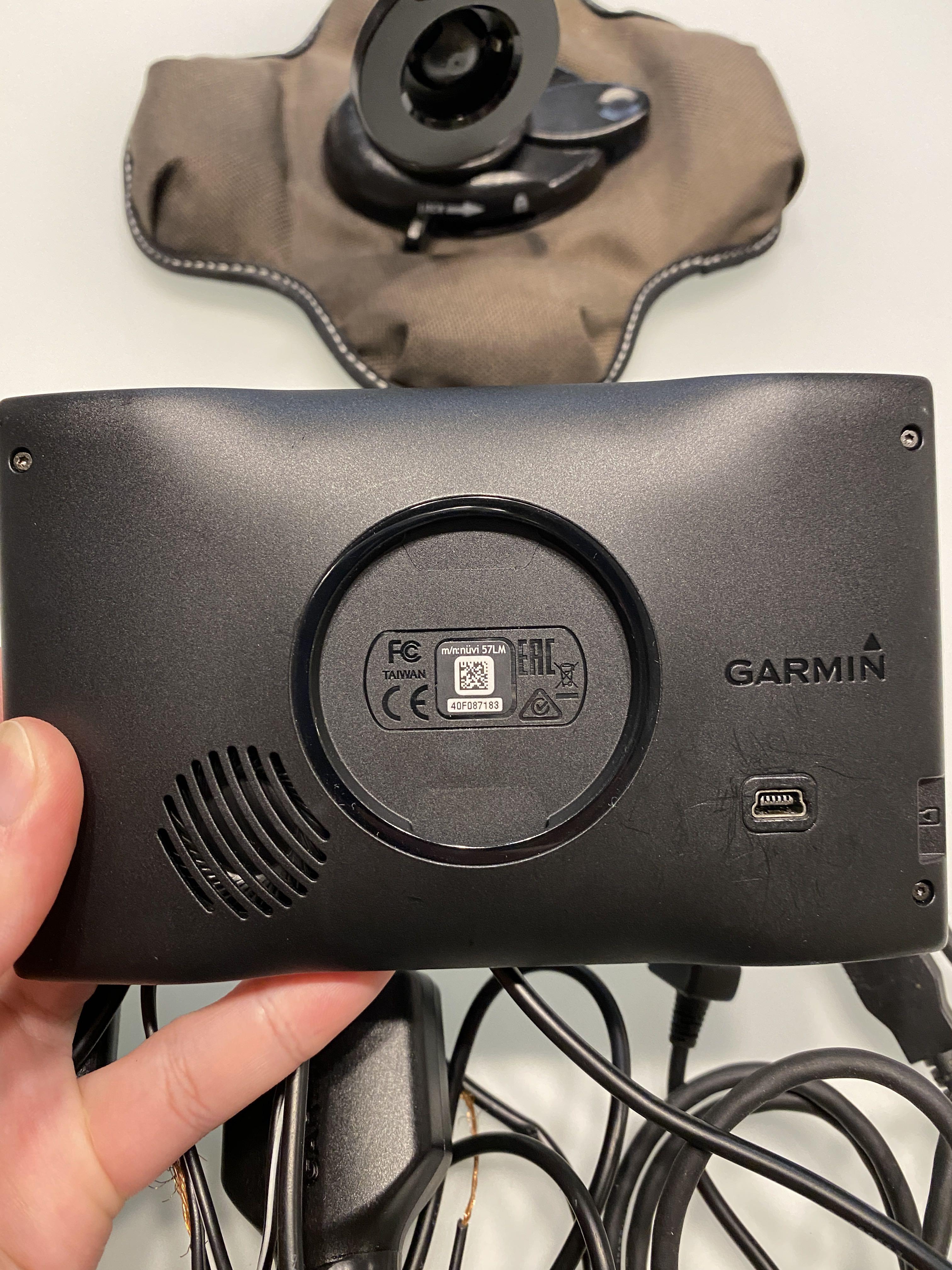 Staffa Posteriore GPS Per Garmin Nuvi 55/56/57/58 – Supporto Di Ricambio In Plastica, Facile Da Installare