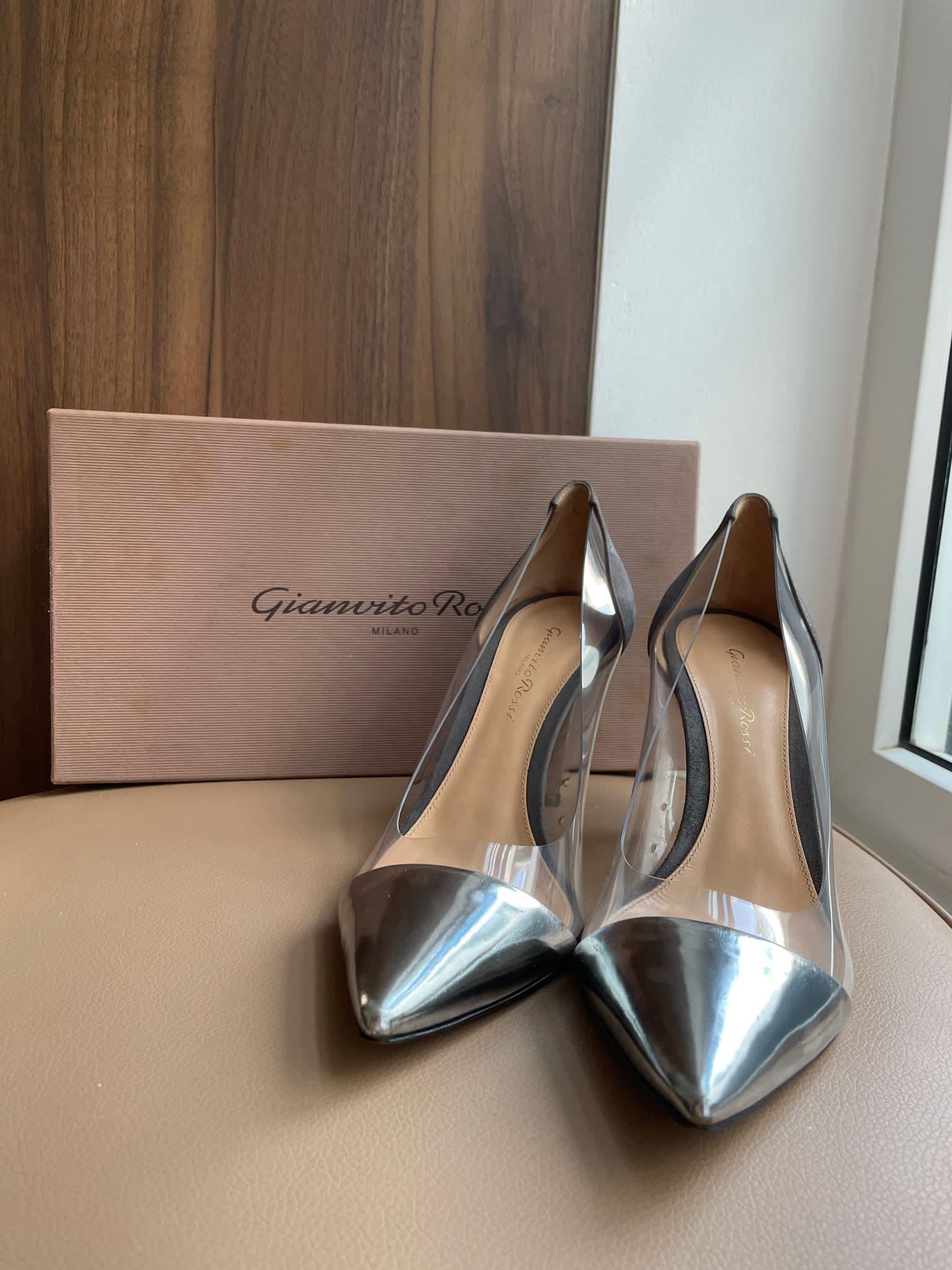 Gianvito rossi outlet plexi 85