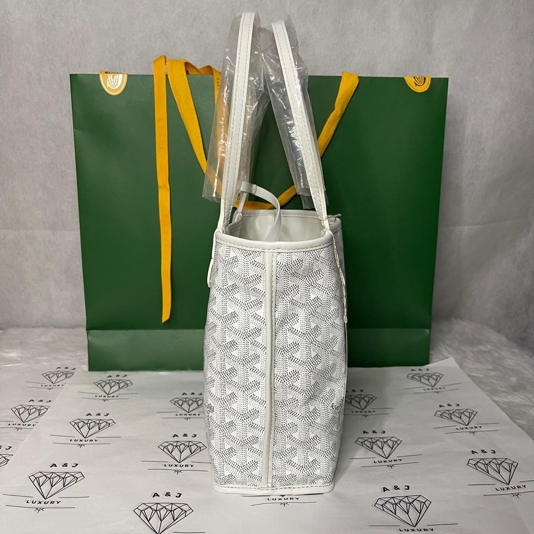 G O Y A R D Anjou Mini Bag Size 20 x 10 x 20 cm White 88,900