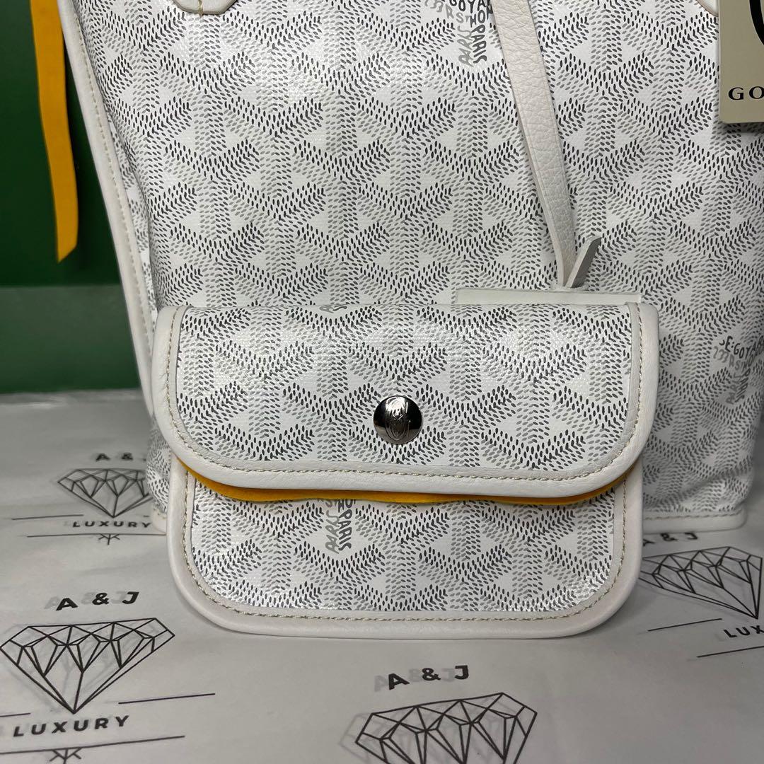 G O Y A R D Anjou Mini Bag Size 20 x 10 x 20 cm White 88,900- Black ❌SOLD  OUT❌ พร้อมส่งค่ะ