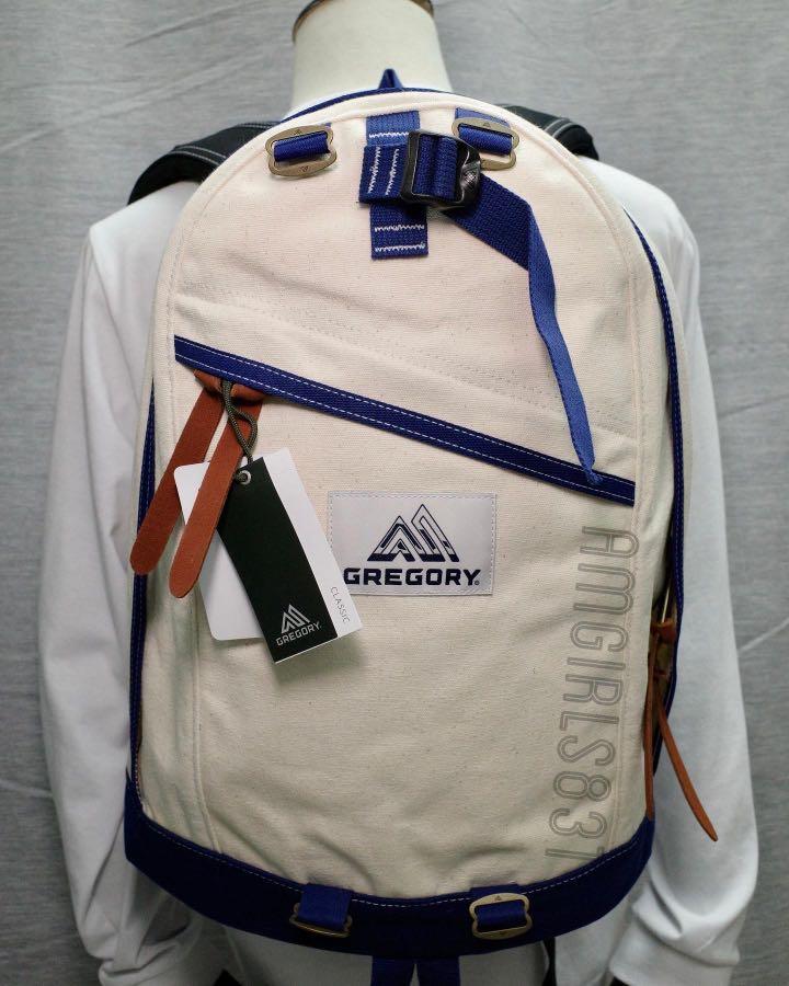 Gregory day pack Canvas off white, 男裝, 袋, 背包- Carousell