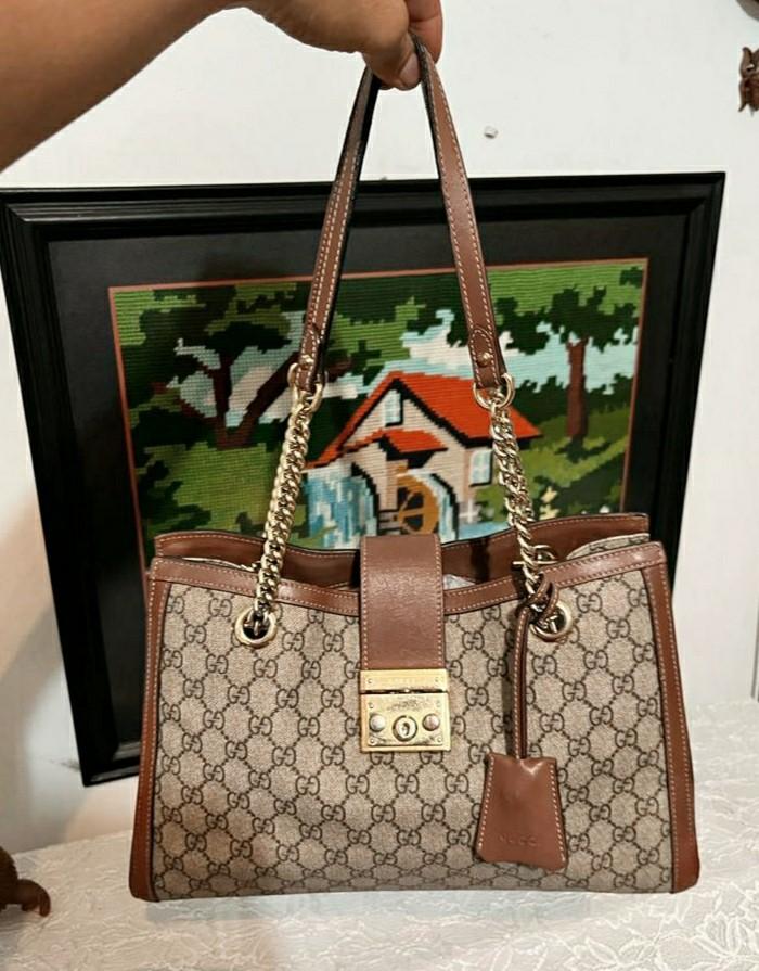 Harga tas online gucci padlock