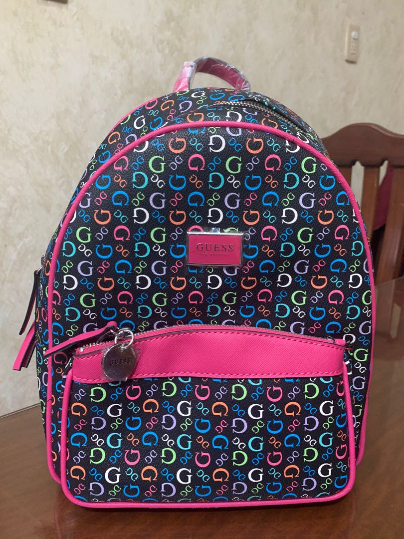 Guess Backpack, Women's Fashion, Bags & Wallets, Backpacks on Carousell