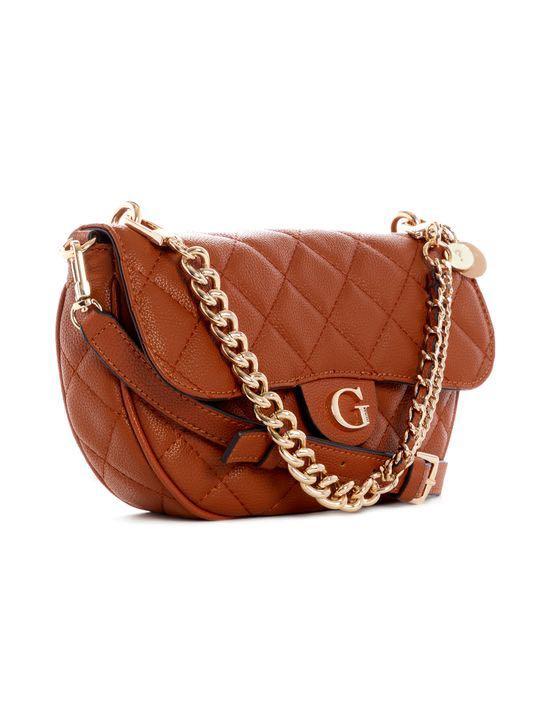 Guess Gillian Crossbody Flap Bag, Luxury, Bags u0026 Wallets on Carousell