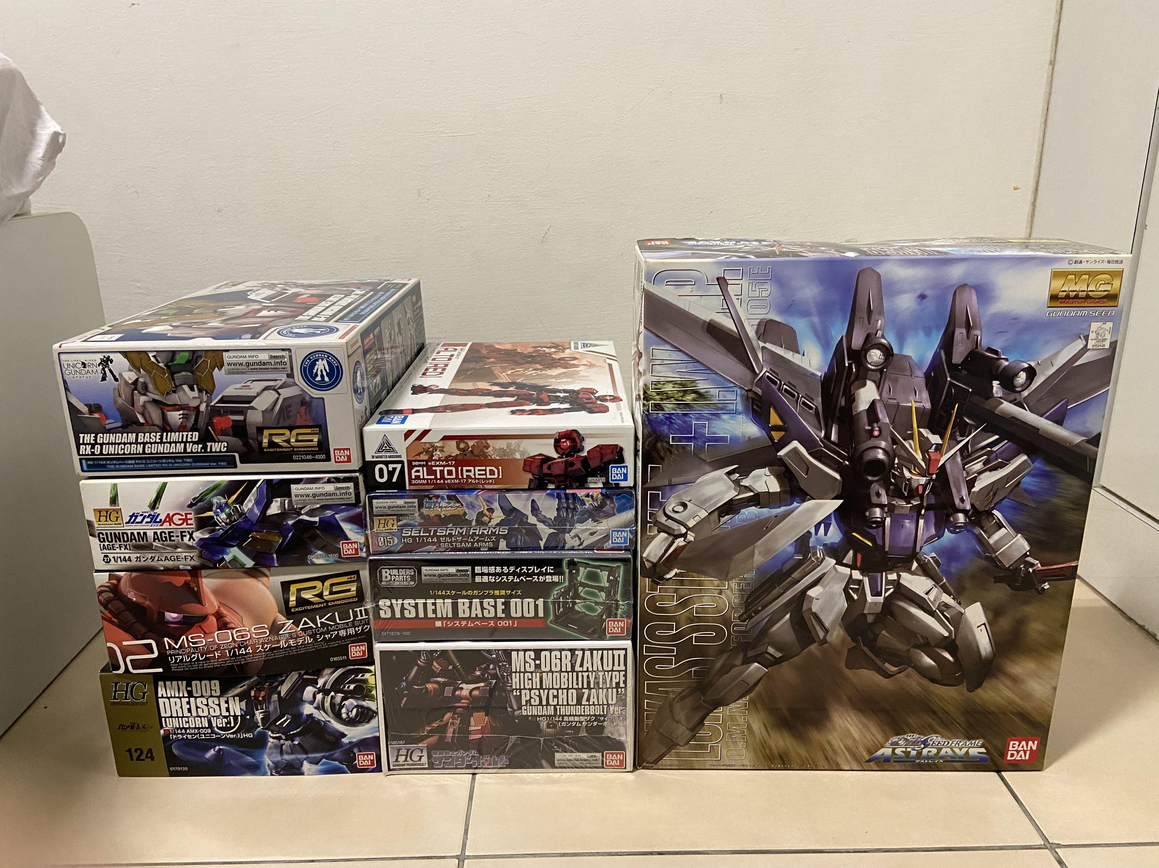 Gundam Backlog Clearance Bandai Gunpla Hobbies Toys Toys Games On