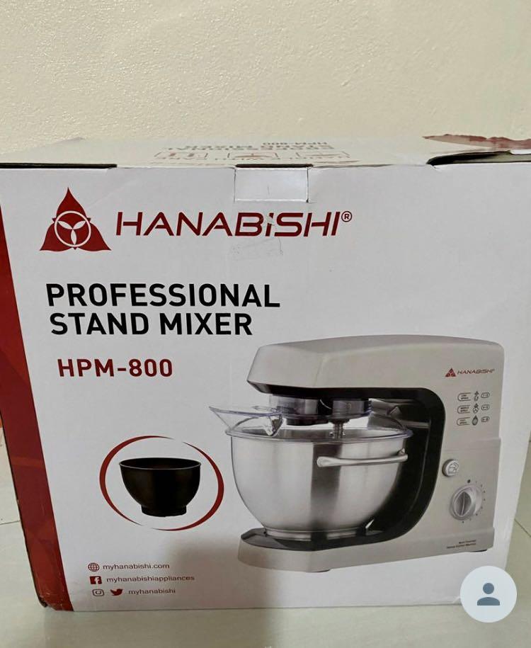 Hanabishi Stand Mixer (HPM 800), TV & Home Appliances, Kitchen