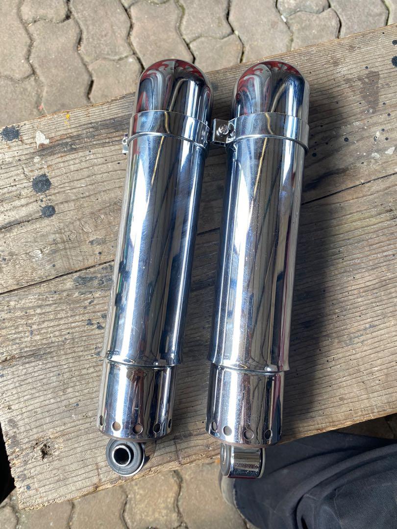 Sportster shop shock covers