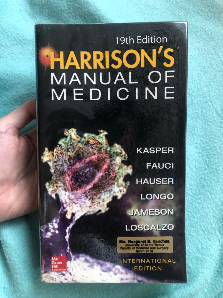 Harrisons Manual Of Medicine Hobbies And Toys Books And Magazines Textbooks On Carousell 