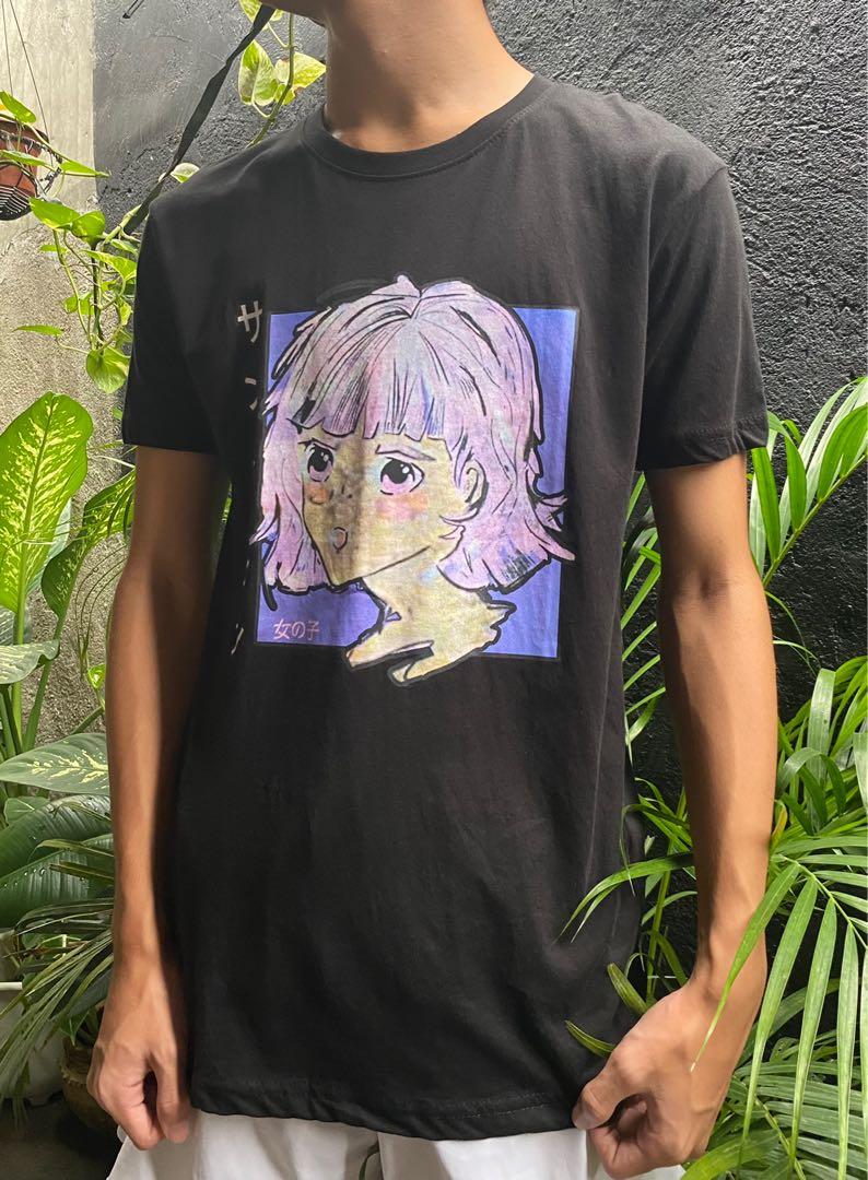 Anime shirt sales h&m