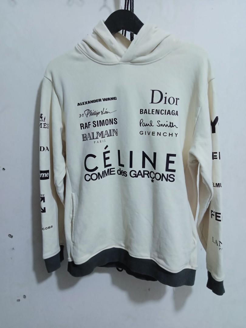 Celine comme des garcons hoodie 2025